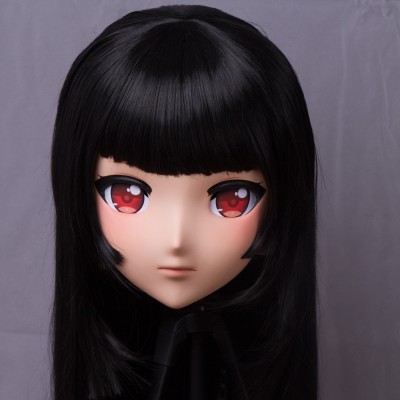 Crossdress Sweet Girl Resin 3/4 Full Head Customize Cosplay Japanese Role Play Anime MSM-01 Kigurumi Mask